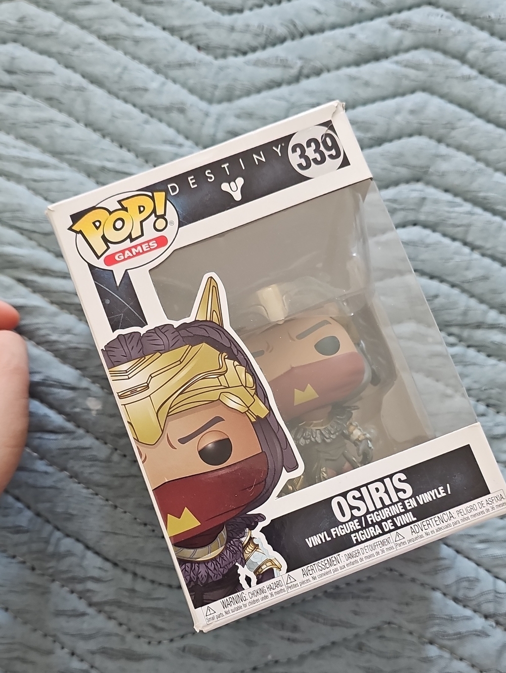 Funko Osiris Vinyl Figure - Gold & Maroon